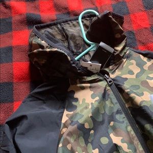 Addidas Camo windbreaker